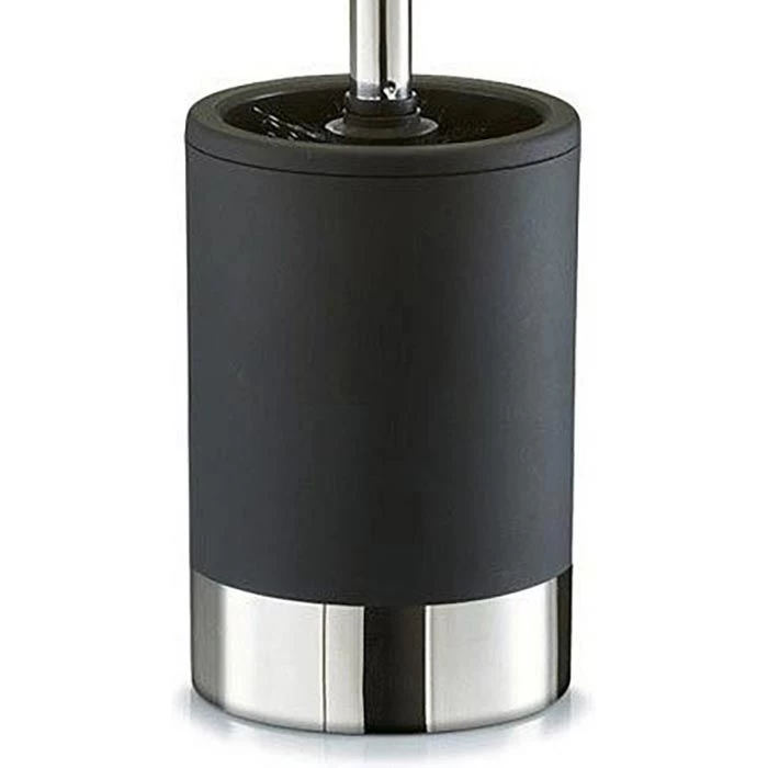 Zeller WC-Bürste Schwarz, Bürstenhalter Aus Kunststoff 5 Zeller WC-Bürste Schwarz, Bürstenhalter Aus Kunststoff – Bild 3