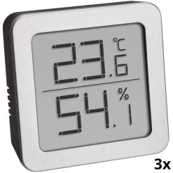 TFA Thermometer 95.2019.54 Innen, Digital, Mit Hygrometer, 3 Stück -Heimtextilien dfd5e4c4822dafda076a4d11da37316008df4e42 thermo hygrometer tfa 95.2019.54 innen