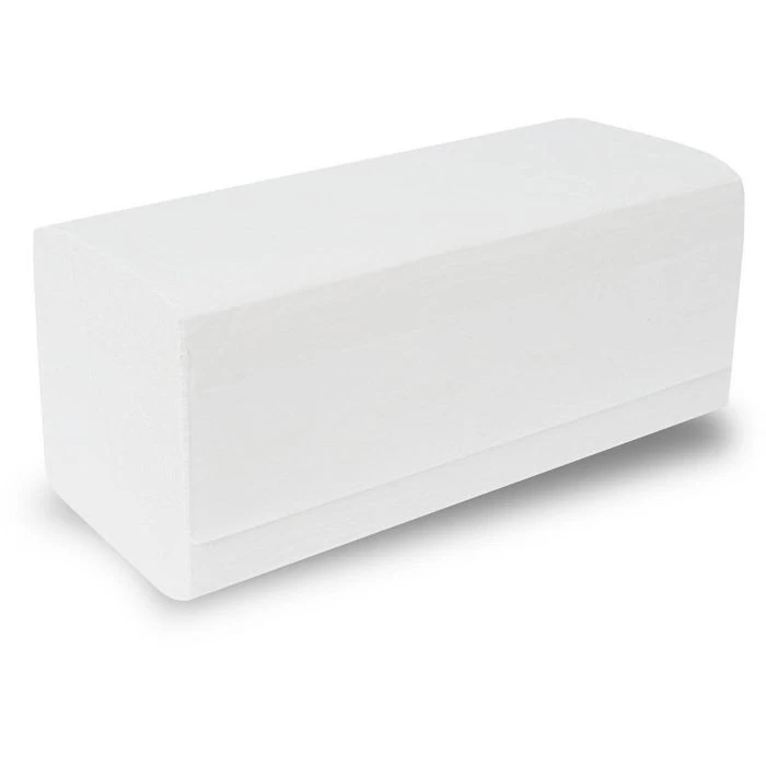 Semy-Top Papierhandtücher 2-lagig, Weiß, Zick-Zack-Falz, 24 X 21 Cm, 3200 Stück 5 Semy-Top Papierhandtücher 2-lagig, Weiß, Zick-Zack-Falz, 24 X 21 Cm, 3200 Stück – Bild 3
