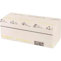 GreenHygiene Papierhandtücher Frieda, 2-lagig, Zick-Zack-Falz, 25 X 23 Cm, Weiß, 4000 Stück -Heimtextilien e98de567d52ead633854cb333492827e312a1666 papierhandtuecher greenhygiene frieda 2 lagig