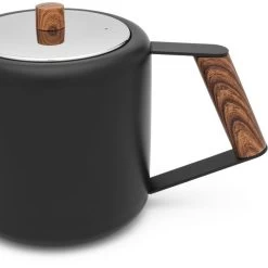 Bredemeijer Tee-Kanne Boston, Edelstahl, Doppelwandig, Schwarz Matt, 1,1 L -Heimtextilien ec284788c3d63e62ac84b7a43fc6133619a942cb tee kanne bredemeijer boston edelstahl