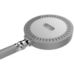 Unilux Schreibtischlampe Senza LED, Dimmbar, Silber, Standfuß -Heimtextilien eca38083224f72afe5345359a5b20e10d93a5ea3 schreibtischlampe unilux senza led