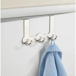 Wenko Kleiderhaken Rondo, 4468040100, Für Die Tür, Silber, Edelstahl, 6 Haken -Heimtextilien ecbe4d7ffd76b2f5ff036956d3d8bc7949d4cda2 kleiderhaken wenko rondo 4468040100