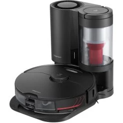 Roborock Saugroboter S7 MaxV+, Absaugstation, Ladestation, Wischfunktion, 180 Minuten, Schwarz
