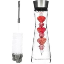 Karaffe Böttcher-AG Mit Deckel Und Fruchtspieß, 1 Liter