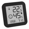 TFA Thermo-Hygrometer 30.5054.01 Black&White Innen, Digital -Heimtextilien f4636c71c08c6de0dd0660b33d86ab3f83728993 thermo hygrometer tfa 30.5054.01 blackundwhite innen