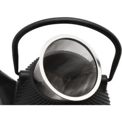 Bredemeijer Tee-Kanne Wuhan, Gusseisen, Mit Edelstahl-Filter, Schwarz, 1,0 L -Heimtextilien f5f01e241e4a349cebcbaadbf74072ae0900c380 tee kanne bredemeijer wuhan gusseisen